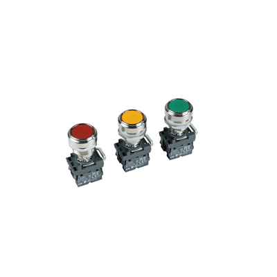 Acessórios de iluminação IP66-67 Interruptor de botão de emergência de aço inoxidável