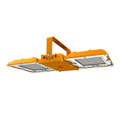 Lâmpada à prova de explosão Certificação ATEX 100~480W Indústria química IP66 Led Luz à prova de explosão Posto de gasolina A5