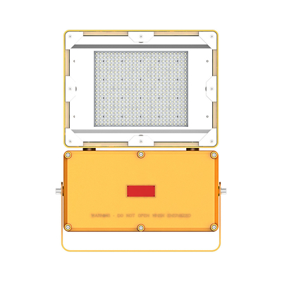 Lâmpada à prova de explosão Certificação ATEX 100~480W Indústria química IP66 Led Luz à prova de explosão Posto de gasolina A5