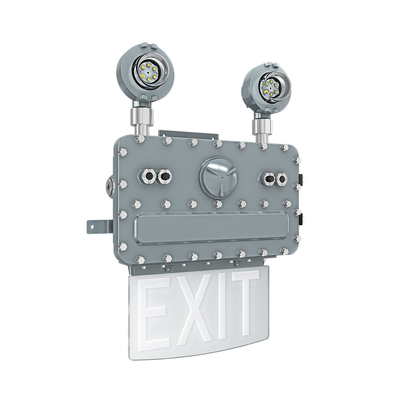 Luz de emergência de saída de LED de 3-10 W Luz de emergência de emergência recarregável