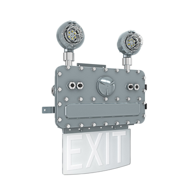 Luz de emergência de saída de LED de 3-10 W Luz de emergência de emergência recarregável