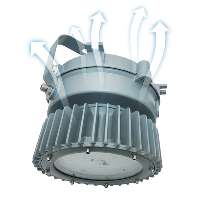 Luzes LED à prova de explosão IP66 High Bay 20-200W Posto de Gasolina Indústria Química