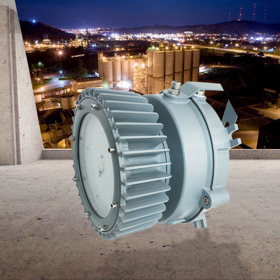 Luzes LED à prova de explosão IP66 High Bay 20-200W Posto de Gasolina Indústria Química