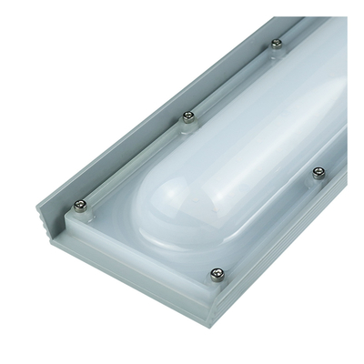 Atex à prova de explosão ip66 led 2 pés 4 pés luz com bateria de emergência backup até três horas série H