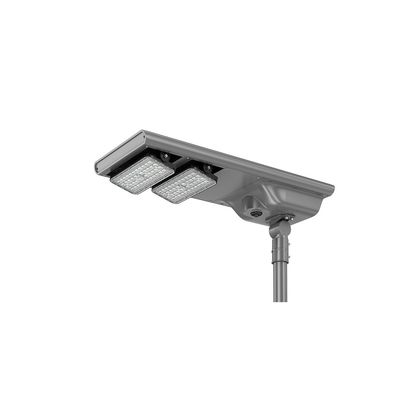 Luzes externas de alumínio fundido tudo em uma energia solar 10w-60w ao ar livre