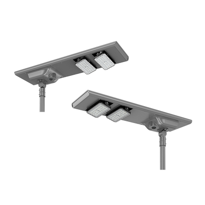 Luz de rua LED solar 10W-60W integrada para jardim 3000-6500K