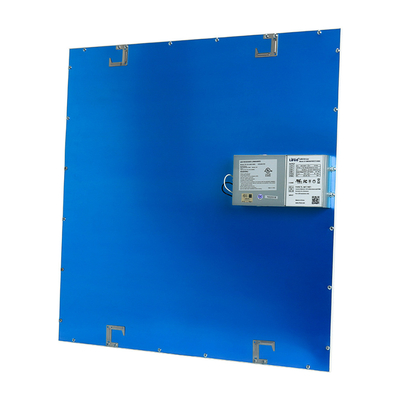 600x600 LED painel de teto embutido moldura montada para hospital ou escritório